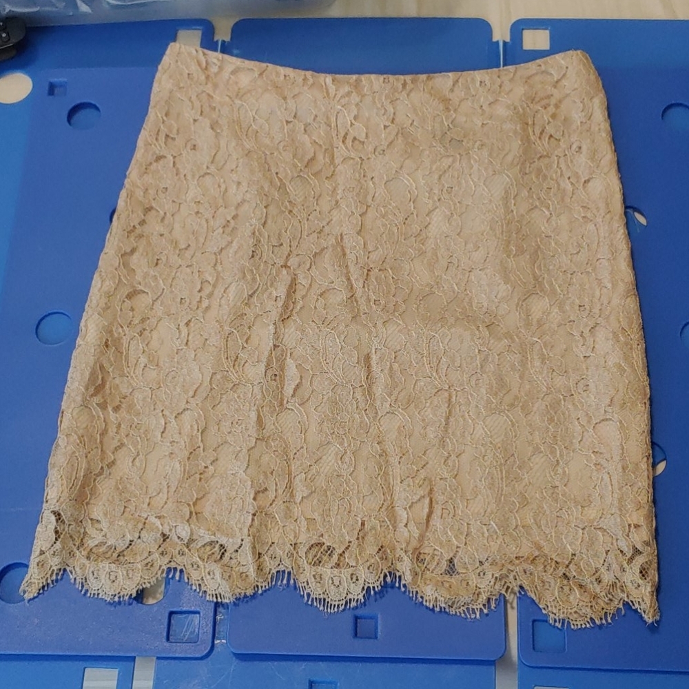 Lace Mini Skirt